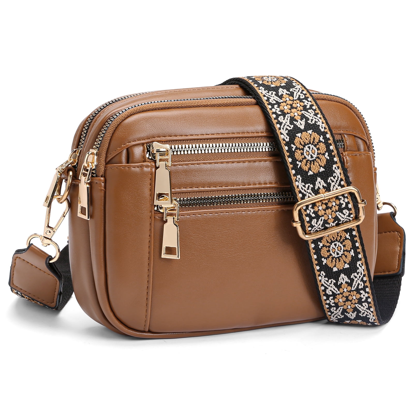 GAEKEAO Cross Body Purses for Women Crossbody Bag, Small Crossbody Purses Leather Cross body Bags Trendy Shoulder Handbags
