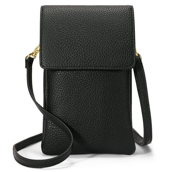 GAEKEAO Crossbody Bags for Women RFID Blocking Leather Cell Phone Purse with Credit Card Slots Coin Pocket