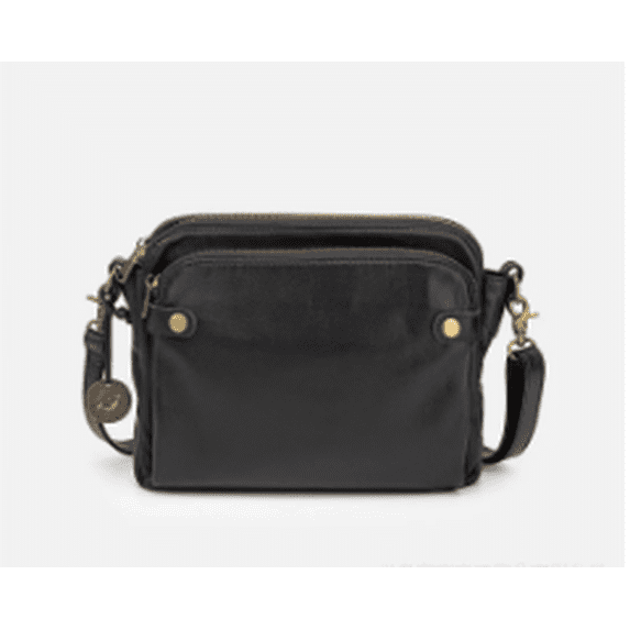 GAEKEAO Crossbody Bags for Women RFID Blocking Leather Shoulder Purse with Adjustable Strap & Top Zipper