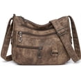 thumbnail image 1 of GAEKEAO Crossbody Bags for Women Multi Pocket Leather Cross Body handbags Ladies travel satchel for Everyday, 1 of 9