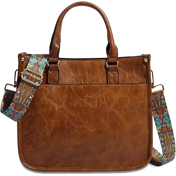 GAEKEAO Crossbody Bags for Women PU Leather Top Handle for Ladies Tote Shoulder Bag Satchel Purse with Adjustable Strap