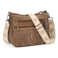 thumbnail image 1 of GAEKEAO Crossbody Bags for Women Soft Leather Large Capacity Multi Pocket Shoulder Purse with Adjustable Strap, 1 of 8
