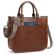 GAEKEAO Crossbody Bags for Women Leather Top Handle for Ladies Tote Shoulder Bag Satchel Purse with Adjustable Strap