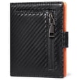 thumbnail image 1 of GAEKEAO Genuine Leather Wallet for Men Bifold Slim Men's Wallets with Zipper Change Pocket Card Holder RFID Blocking Purse, 1 of 11
