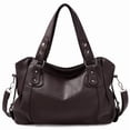 thumbnail image 1 of GAEKEAO Women’s Satchel Handbag Spacious Shoulder Purse with Detachable Strap, 1 of 6