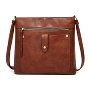 GAEKEAO Hobo Bags for Women Large Leather Purses and Handbags Crossbody Tote Shoulder Bag with Side Pockets Adjustable Strap