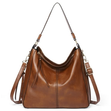GAEKEAO Hobo Bags for Women Large Leather Purses and Handbags Crossbody Tote Shoulder Bag with Side Pockets Adjustable Strap