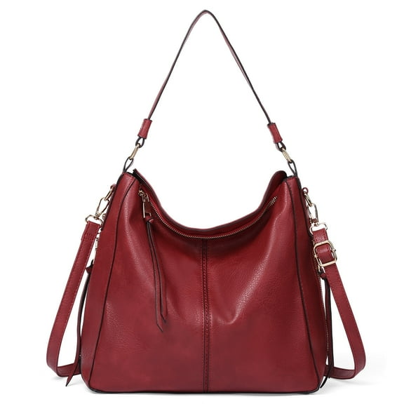 GAEKEAO Hobo Crossbody Bags for Women Faux Leather Handbags Large Shoulder Bag Bucket Purse