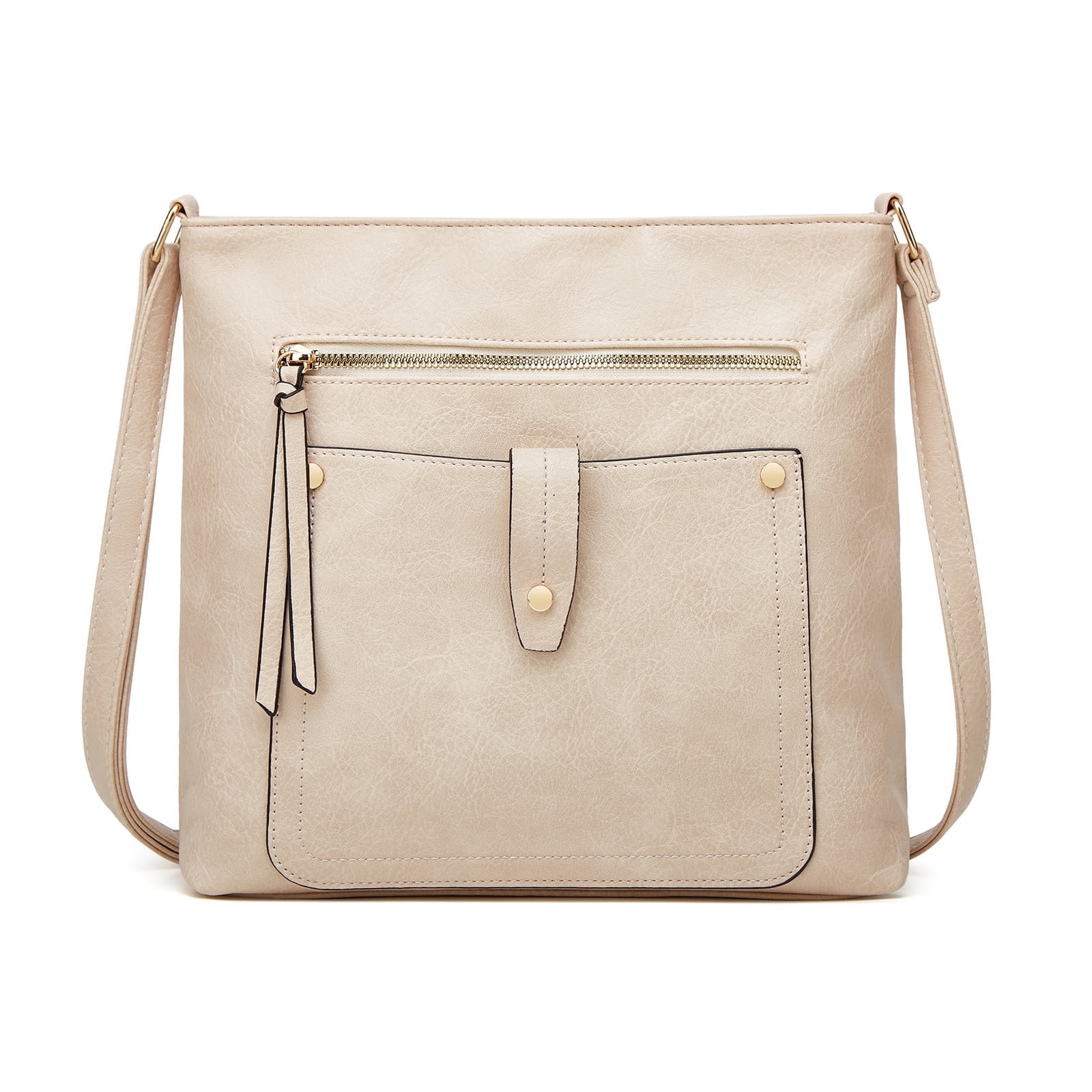 Leather Hobo Bag Handbag With Side Pockets GAEKEAO Hobo Bags For