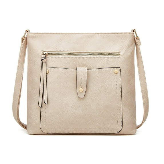 GAEKEAO Hobo Bags for Women Large Leather Purses and Handbags Crossbody Tote Shoulder Bag with Side Pockets Adjustable Strap