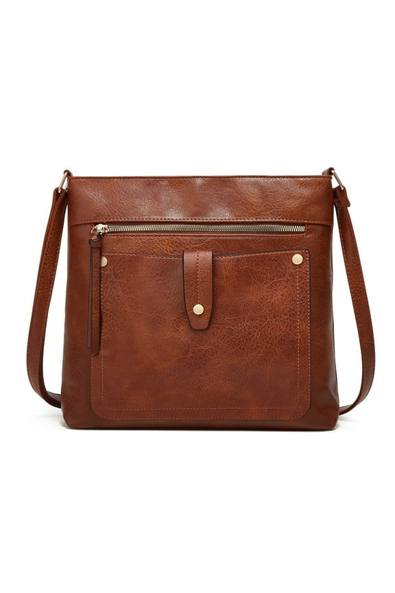 Hobo Bags for Women Large Leather Purses and Handbags Crossbody Tote Shoulder Bag with Side Pockets Adjustable Strap