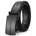 thumbnail image 1 of GAEKEAO Leather Ratchet Belt for Men Automatic Adjustable Click Buckle Belts for Dress Casual Trim to Fit with Gift Box, 1 of 7