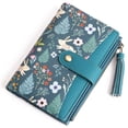 thumbnail image 1 of GAEKEAO Medium Size Wallet for Women RFID Blocking Bifold Card Holder Slim Womens Wallet with ID Window and Zipper Coin Pocket, 1 of 7