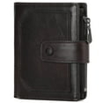 thumbnail image 1 of GAEKEAO Genuine Leather Wallets for Men with Zipper, RFID Blocking Mens Wallet with Coin Pouch, Bifold Wallet with 2 ID Windows in Gift Box, Billeteras de Hombres, 1 of 9
