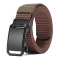 thumbnail image 1 of GAEKEAO Ratchet Belt for Men, Stretch Nylon Web Work Belt with Automatic Slide Buckle, Adjustable Trim to Fit Casual Jeans, 1 of 9