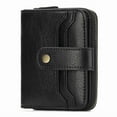 thumbnail image 1 of GAEKEAO Small Leather Wallet for Women RFID Blocking Bifold Zipper Pocket Credit Card Holder with ID Window, 1 of 9