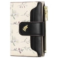 thumbnail image 1 of GAEKEAO Small Wallet for Women Slim Bifold Leather Credit Card Holder Purse Zipper Pocket Coin Wallets with ID Window, 1 of 9