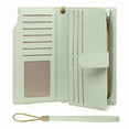 thumbnail image 1 of GAEKEAO Womens Wallets Large Capacity Leather Card Holder RFID Blocking Wristlet Clutch Long Travel Ladies Purse, 1 of 10