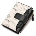 thumbnail image 1 of GAEKEAO Women's Bifold Wallet Rfid Blocking Vegan Leather Floral Card Holder with Zipper Pocket and ID Window, 1 of 6