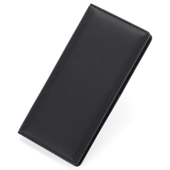 GAEKEAO Wallets for Women Ultra Slim Thin Leather RFID Blocking Credit Card Holder Bifold Long Ladies Wallet Billfold Clutch