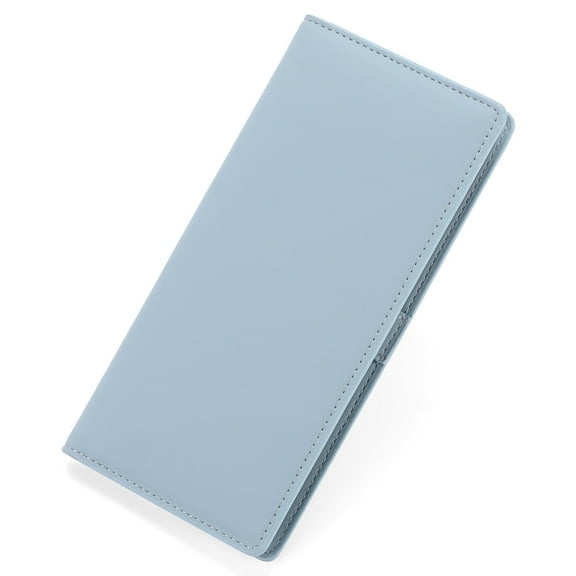 GAEKEAO Wallets for Women Ultra Slim Thin Leather RFID Blocking Credit Card Holder Bifold Long Ladies Wallet Billfold Clutch