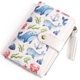 thumbnail image 1 of GAEKEAO Medium Size Wallet for Women RFID Blocking Bifold Card Holder Slim Womens Wallet with ID Window and Zipper Coin Pocket, 1 of 7