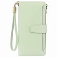 thumbnail image 1 of GAEKEAO Women Wallet RFID Blocking Leather Bifold Compact Card Holder Ladies Travel Wallet Purse, Large Capacity Wristlet, 1 of 10