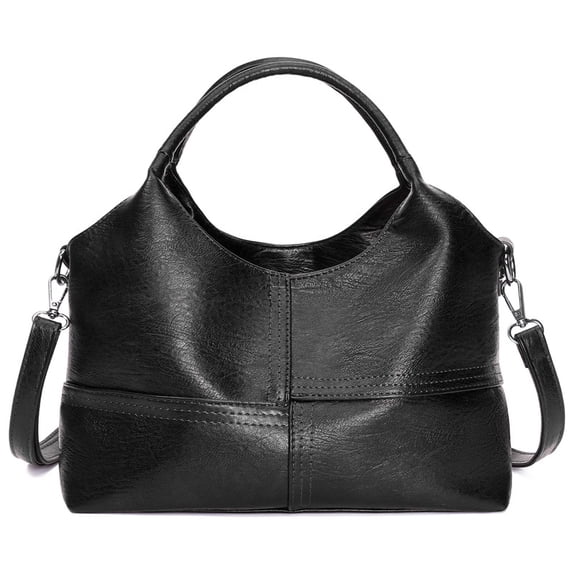 GAEKEAO Women’s Medium Satchel Bag with Top Handle and Detachable Crossbody Strap