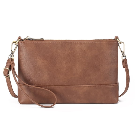 GAEKEAO Women's Small Shoulder Bag, Crossbody Bag with Adjustable Removable Shoulder Strap, Vegan Leather Handbag for Work, Shopping, Travel