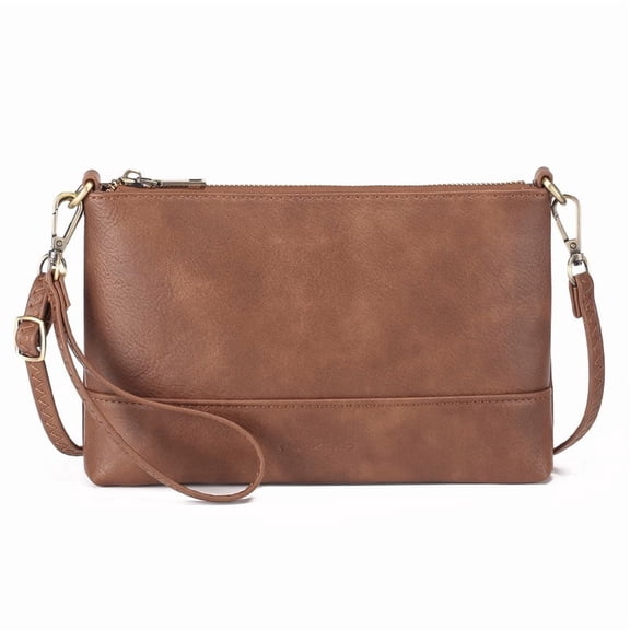 GAEKEAO Women's Small Shoulder Bag, Crossbody Bag with Adjustable Removable Shoulder Strap, Vegan Leather Handbag for Work, Shopping, Travel