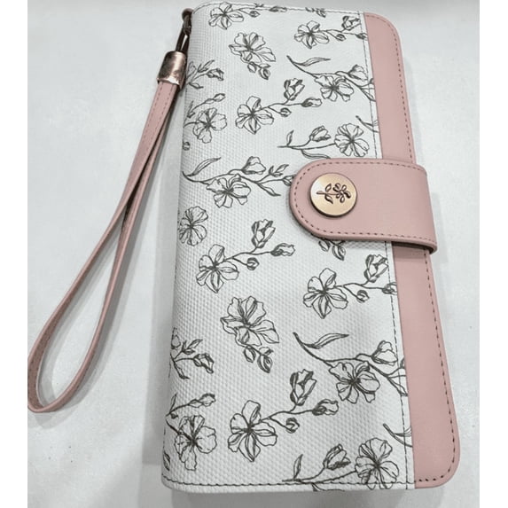 GAEKEAO Womens Wallet RFID Blocking Trifold Large Capacity Ladies Wallets Leather Card Holder Multi Card Organizer