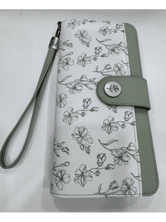 Womens Wallet RFID Blocking Trifold Large Capacity Ladies Wallets Leather Card Holder Multi Card Organizer