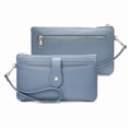 thumbnail image 1 of GAEKEAO Wristlet Wallets for Women Rfid Blocking Vegan Leather Card Phone Holder with 10 Card Slots 2 ID Window, 1 of 8