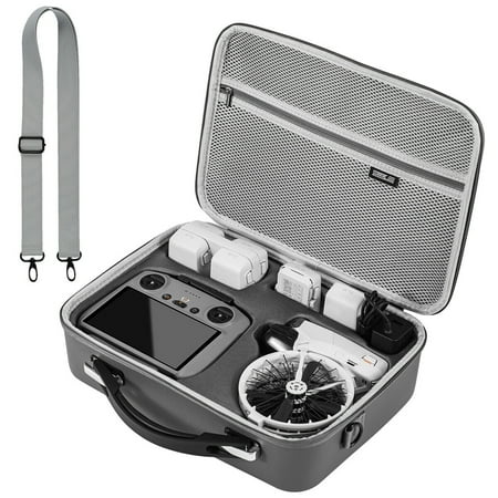 GAEKOL Carrying Case for DJI Flip Fly More Combo RC 2 Accessories Storage Shoulder Bag, Travel Bag For DJI Flip 2025 & RC2/RC-N3 & 7 Battries Storage Accessories