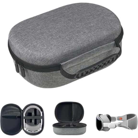 GAEKOL Carrying Case for Vision Pro, Anti-Fall Hard Travel Case for Vision Pro Case Protable Waterproof Storage Bag for Vision Pro Accessories