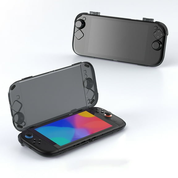 GAEKOL Flip Design Protective Case Compatible with Nintendo Switch 2,Hard Protector Cover Accessories for Switch 2, Screen Protective Cover for Nintendo Switch 2 , Bag and Protective Case All In One