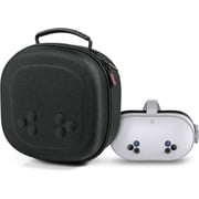 GAEKOL Hard Carrying Case for Meta Quest 3S, VR Gaming Headset and Touch Controllers Accessories Travel Case, Small Hard Shell Storage Case for Oculus Quest 3S/Quest 3/Vision Pro, Black
