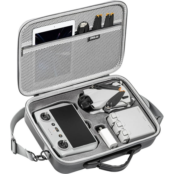 GAEKOL Mini 3/Mini 3 Pro Case, Portable Travel Bag Carrying Case for DJI Mini 3 Pro/Mini 3 Drone,RC GAEKOL Controller,Battery Charging Hub and Accessories