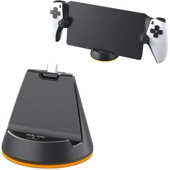 GAEKOL PS5 Portal Charging Dock with LED Indicator, Portable Charging Dock Station for Playstation 5 Portal Project Q Charger Dock Base with Type C Plug, PS5 Game Accessories