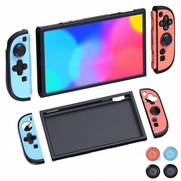 GAEKOL Protective Silicone Case for Nintendo Switch 2 2025, Soft Slim Cover Protector, Grip Cover for Joy-Con, Split Design Anti-Scratch Shock-Absorption Controller Grip Silicon Cover For Switch 2