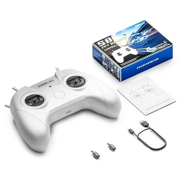 GAEKOL S8 RC Flight Simulator Remote Controller- 8 Channels FPV Drone Games Remote Controller Support Popular System&Platform- Ideal for Beginner Pilots Professional Training Experience