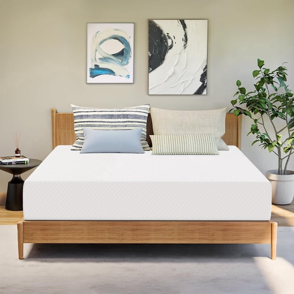 GAESTE 12 Inch King Cooling Gel Memory Foam Mattress Medium Firm for Cool Sleep Pressure Relieving CertiPUR-US Certified Foam, Convenient Mattress in a Box Fiberglass Free (King, 12 in)