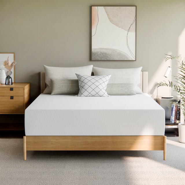 GAESTE 14" Cooling Gel Memory Foam Mattress in a Box Medium Firm