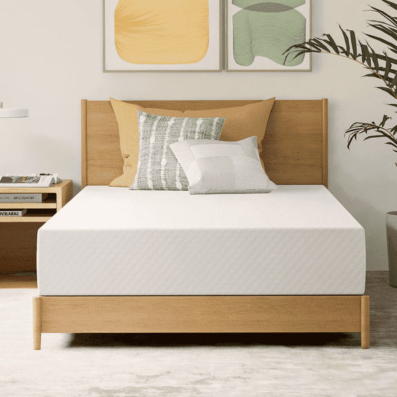 GAESTE 8 Twin Memory Foam Mattress, Cooling Gel, Medium Firm Support, Pressure Relief, Breathable Cover, Mattress in a Box, Adult and Child