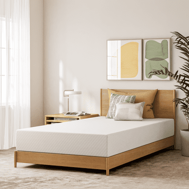 GAESTE 8" Cooling Gel Memory Foam Mattress in a Box Medium Firm Pressure Relief with Breathable Cover, Adult, Twin