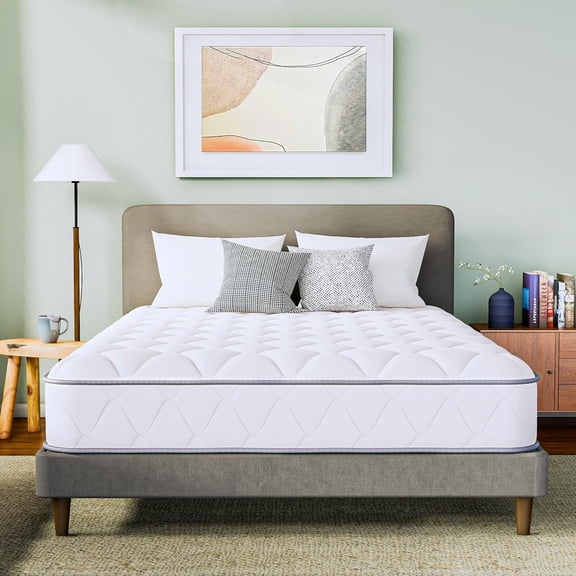 GAESTE Full Size Mattress in a Box, 8 Inch Hybrid Innerspring Mattress with Gel Comfort Memory Foam and Spring, Medium Firm, Pressure Relief, CertiPUR-US Certified (Full, 8 in)