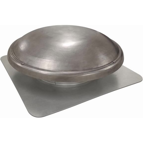 GAF 1000 CFM Power Roof Mount Attic Vent Fan with Thermostat (PT6): Easy Installation & Efficient Exhaust Ventillation | Airflow Capacity for attic Spaces Upto 1600 sq.ft. - Mill