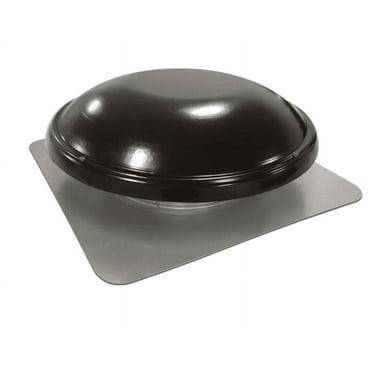 GAF Master Flow 1500 CFM Black Power Roof Mount Attic Fan