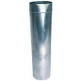 thumbnail image 1 of GAF Master Flow 4 in. x 2 ft. Galvanized Steel Round Metal Duct Pipe 26 Guage, 1 of 4