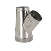 GAF Master Flow Galvanized Steel Wye Joint 8 x 6 x 6